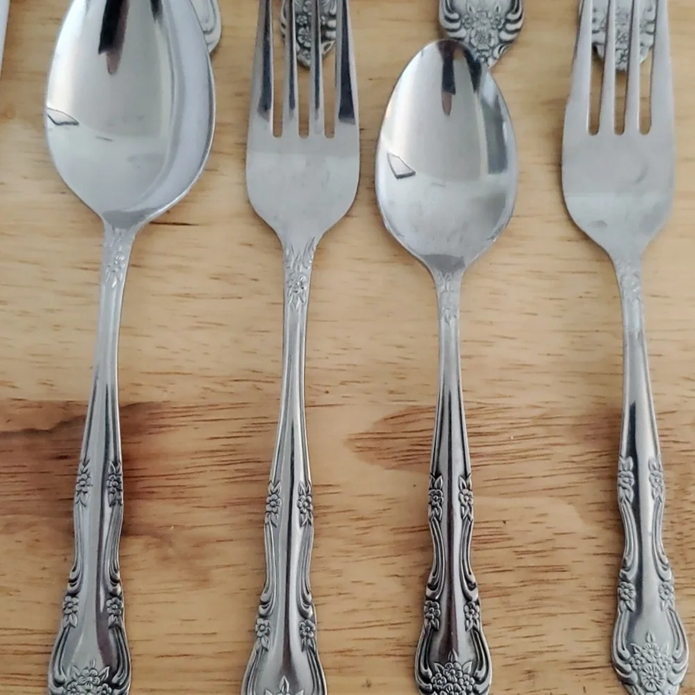 Vintage Regency Silver Service for 10 Cutterly